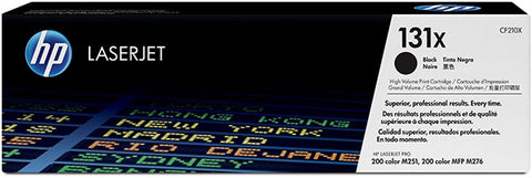 HP 131X (CF210X) Black Original LaserJet Toner Cartridge (2400 Yield)